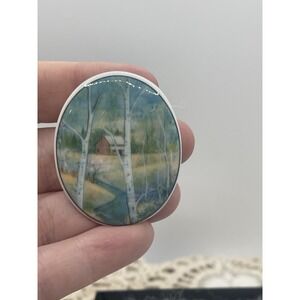 P. Buckley Moss Society 2023 Appalachian Spring   Pin/brooch w/case